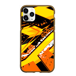 Чехол iPhone 11 Pro матовый Bona Fide, цвет: 3D-коричневый