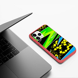 Чехол iPhone 11 Pro матовый Bona Fide, цвет: 3D-красный — фото 2