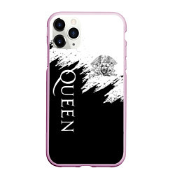 Чехол iPhone 11 Pro матовый QUEEN, цвет: 3D-розовый