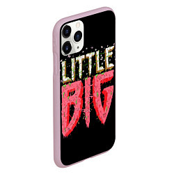 Чехол iPhone 11 Pro матовый Little Big, цвет: 3D-розовый — фото 2