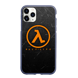 Чехол iPhone 11 Pro матовый HALF - LIFE, цвет: 3D-серый