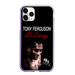 Чехол iPhone 11 Pro матовый EL CUCUY, цвет: 3D-светло-сиреневый