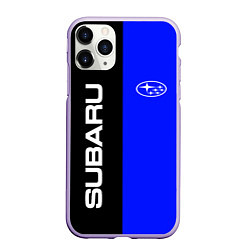 Чехол iPhone 11 Pro матовый SUBARU