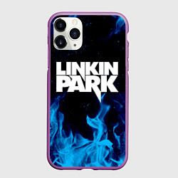 Чехол iPhone 11 Pro матовый LINKIN PARK