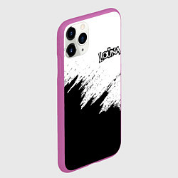 Чехол iPhone 11 Pro матовый Louna, цвет: 3D-фиолетовый — фото 2