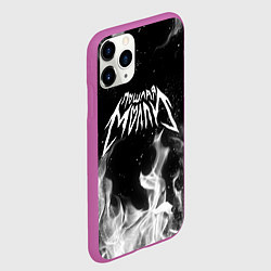 Чехол iPhone 11 Pro матовый ПОШЛАЯ МОЛЛИ, цвет: 3D-фиолетовый — фото 2