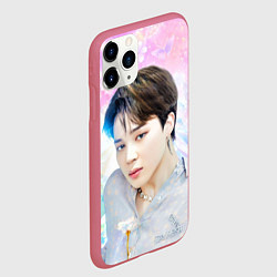 Чехол iPhone 11 Pro матовый БТС 2020 Season Greeting Чимин, цвет: 3D-малиновый — фото 2