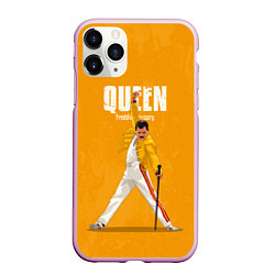 Чехол iPhone 11 Pro матовый Queen, цвет: 3D-розовый
