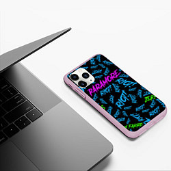 Чехол iPhone 11 Pro матовый Paramore RIOT!, цвет: 3D-розовый — фото 2