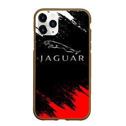 Чехол iPhone 11 Pro матовый Jaguar