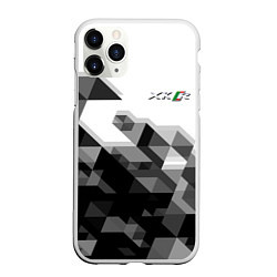 Чехол iPhone 11 Pro матовый Jaguar XKR, цвет: 3D-белый