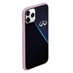 Чехол iPhone 11 Pro матовый Infinity, цвет: 3D-розовый — фото 2