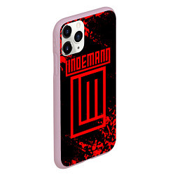 Чехол iPhone 11 Pro матовый LINDEMANN, цвет: 3D-розовый — фото 2