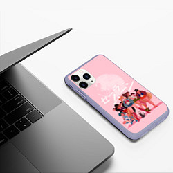 Чехол iPhone 11 Pro матовый PINK SAILOR MOON, цвет: 3D-светло-сиреневый — фото 2