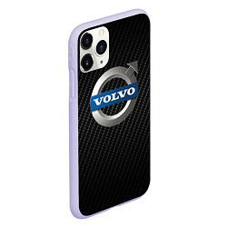 Чехол iPhone 11 Pro матовый VOLVO, цвет: 3D-светло-сиреневый — фото 2