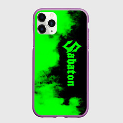 Чехол iPhone 11 Pro матовый Sabaton, цвет: 3D-фиолетовый