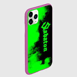 Чехол iPhone 11 Pro матовый Sabaton, цвет: 3D-фиолетовый — фото 2