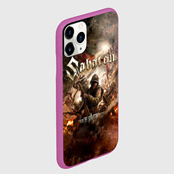 Чехол iPhone 11 Pro матовый Sabaton, цвет: 3D-фиолетовый — фото 2