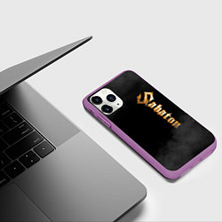 Чехол iPhone 11 Pro матовый SABATON, цвет: 3D-фиолетовый — фото 2
