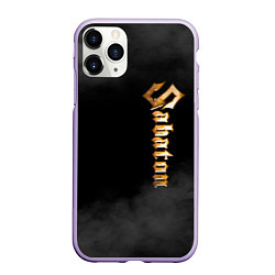 Чехол iPhone 11 Pro матовый SABATON, цвет: 3D-светло-сиреневый