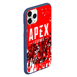 Чехол iPhone 11 Pro матовый APEX LEGENDS, цвет: 3D-тёмно-синий — фото 2