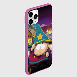 Чехол iPhone 11 Pro матовый ЮЖНЫЙ ПАРК, цвет: 3D-фиолетовый — фото 2