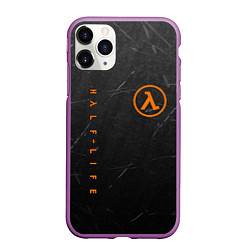 Чехол iPhone 11 Pro матовый HALF-LIFE, цвет: 3D-фиолетовый