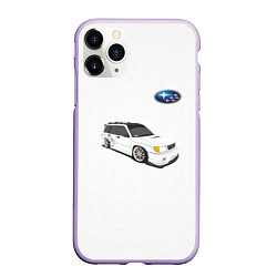 Чехол iPhone 11 Pro матовый SUBARU