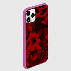 Чехол iPhone 11 Pro матовый RED MILITARY, цвет: 3D-фиолетовый — фото 2