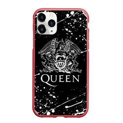 Чехол iPhone 11 Pro матовый QUEEN, цвет: 3D-красный