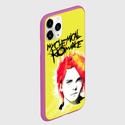 Чехол iPhone 11 Pro матовый My Chemical Romance, цвет: 3D-фиолетовый — фото 2