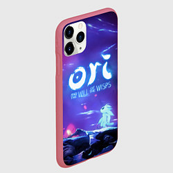 Чехол iPhone 11 Pro матовый Ori and the Will of the Wisps, цвет: 3D-малиновый — фото 2