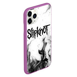 Чехол iPhone 11 Pro матовый SLIPKNOT, цвет: 3D-фиолетовый — фото 2