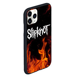 Чехол iPhone 11 Pro матовый SLIPKNOT, цвет: 3D-черный — фото 2