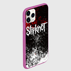 Чехол iPhone 11 Pro матовый SLIPKNOT, цвет: 3D-фиолетовый — фото 2