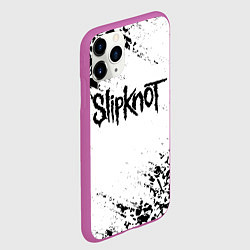 Чехол iPhone 11 Pro матовый SLIPKNOT, цвет: 3D-фиолетовый — фото 2