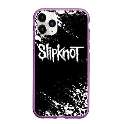 Чехол iPhone 11 Pro матовый SLIPKNOT, цвет: 3D-фиолетовый