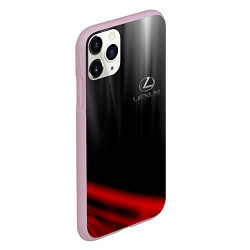 Чехол iPhone 11 Pro матовый LEXUS, цвет: 3D-розовый — фото 2