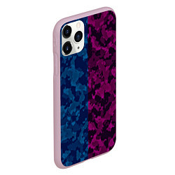 Чехол iPhone 11 Pro матовый МИЛИТАРИ, цвет: 3D-розовый — фото 2