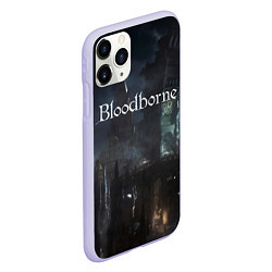 Чехол iPhone 11 Pro матовый Bloodborne, цвет: 3D-светло-сиреневый — фото 2