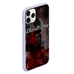 Чехол iPhone 11 Pro матовый Bloodborne, цвет: 3D-светло-сиреневый — фото 2