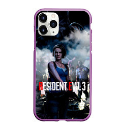 Чехол iPhone 11 Pro матовый RESIDENT EVIL 3