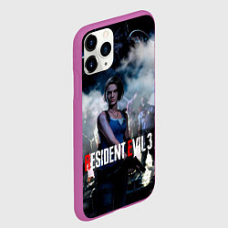 Чехол iPhone 11 Pro матовый RESIDENT EVIL 3, цвет: 3D-фиолетовый — фото 2