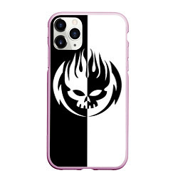 Чехол iPhone 11 Pro матовый THE OFFSPRING, цвет: 3D-розовый