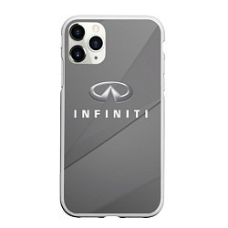 Чехол iPhone 11 Pro матовый Infiniti, цвет: 3D-белый