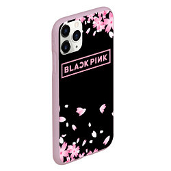 Чехол iPhone 11 Pro матовый BLACKPINK, цвет: 3D-розовый — фото 2