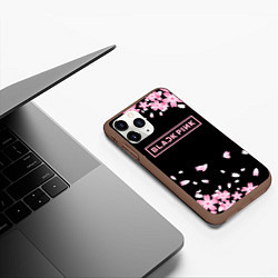 Чехол iPhone 11 Pro матовый BLACKPINK, цвет: 3D-коричневый — фото 2