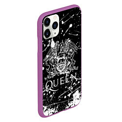 Чехол iPhone 11 Pro матовый QUEEN, цвет: 3D-фиолетовый — фото 2