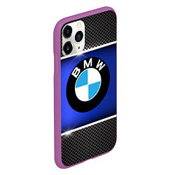 Чехол iPhone 11 Pro матовый BMW, цвет: 3D-фиолетовый — фото 2