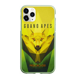 Чехол iPhone 11 Pro матовый Proud Like a God, цвет: 3D-салатовый